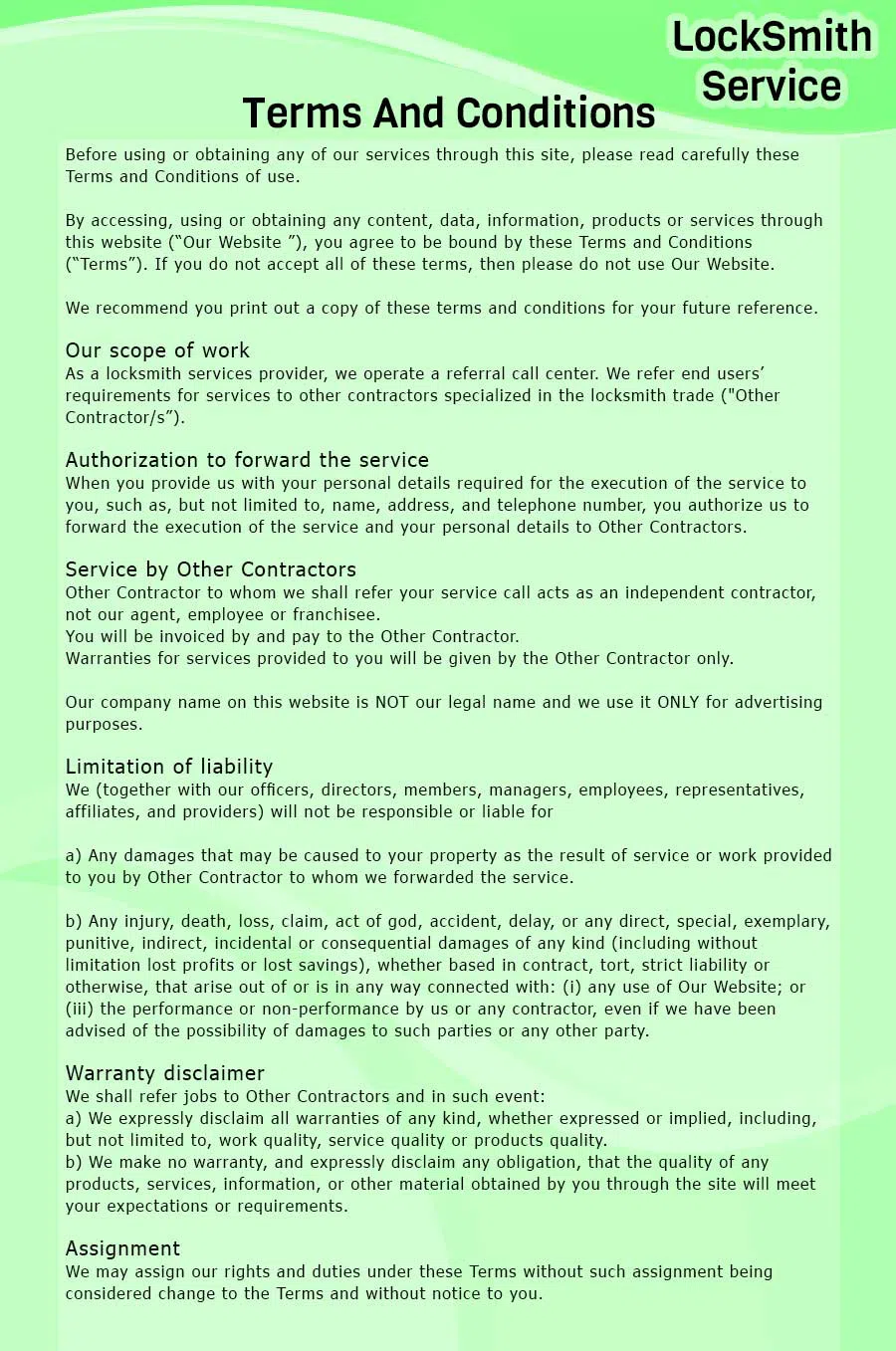 Wind Gap PA Locksmith Store, Wind Gap, PA 412-927-0833 - terms-ls